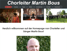 Tablet Screenshot of bous-dirigent.de
